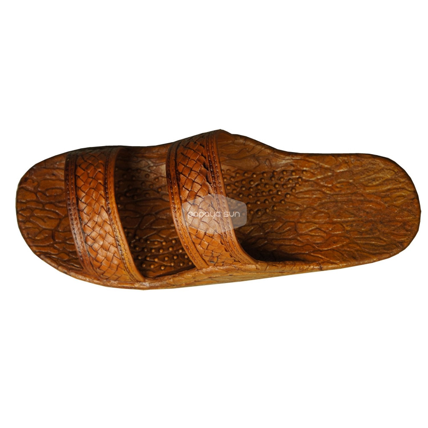 Imperial Hawaii Brown Rubber Hawaiian Jesus Sandals Jandals - Size 14 - Tuwa