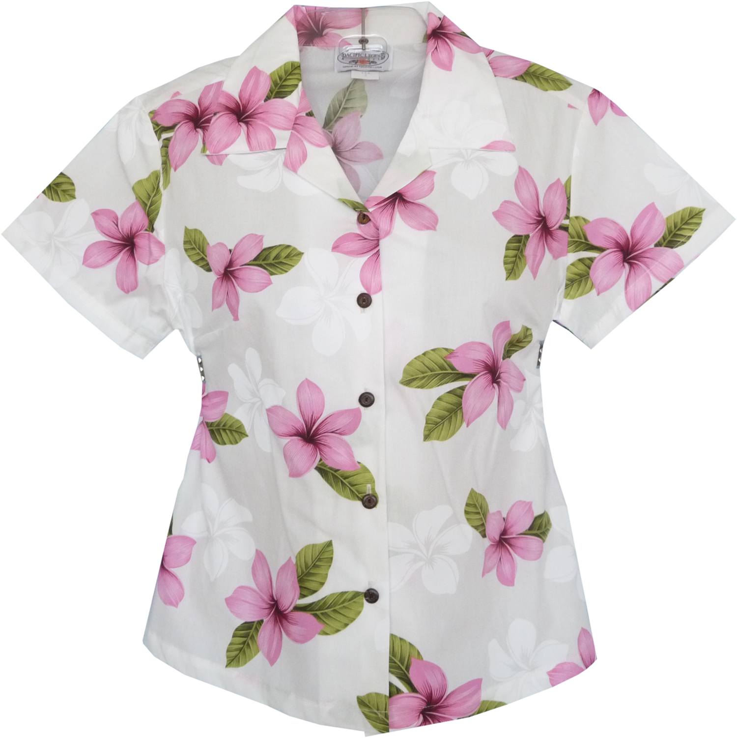 Pink hawaiian shirt hot sale womens