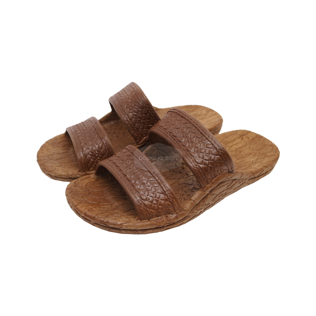 Sinfonia women's sandals ancient Roman style in brown leather