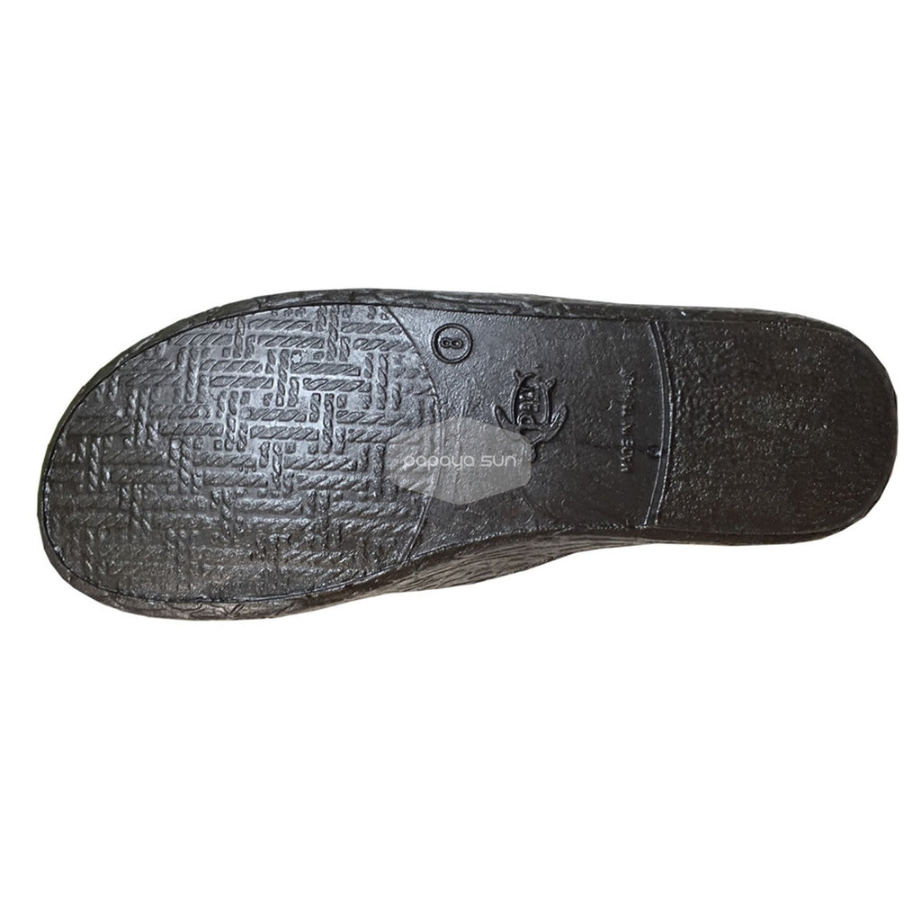 Classic Black “Hawaiian Jandals” Pali Hawaii Jesus Sandals - PapayaSun