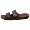 Classic Dark Brown “Hawaiian Jandals” Pali Hawaii Jesus Sandals - PapayaSun