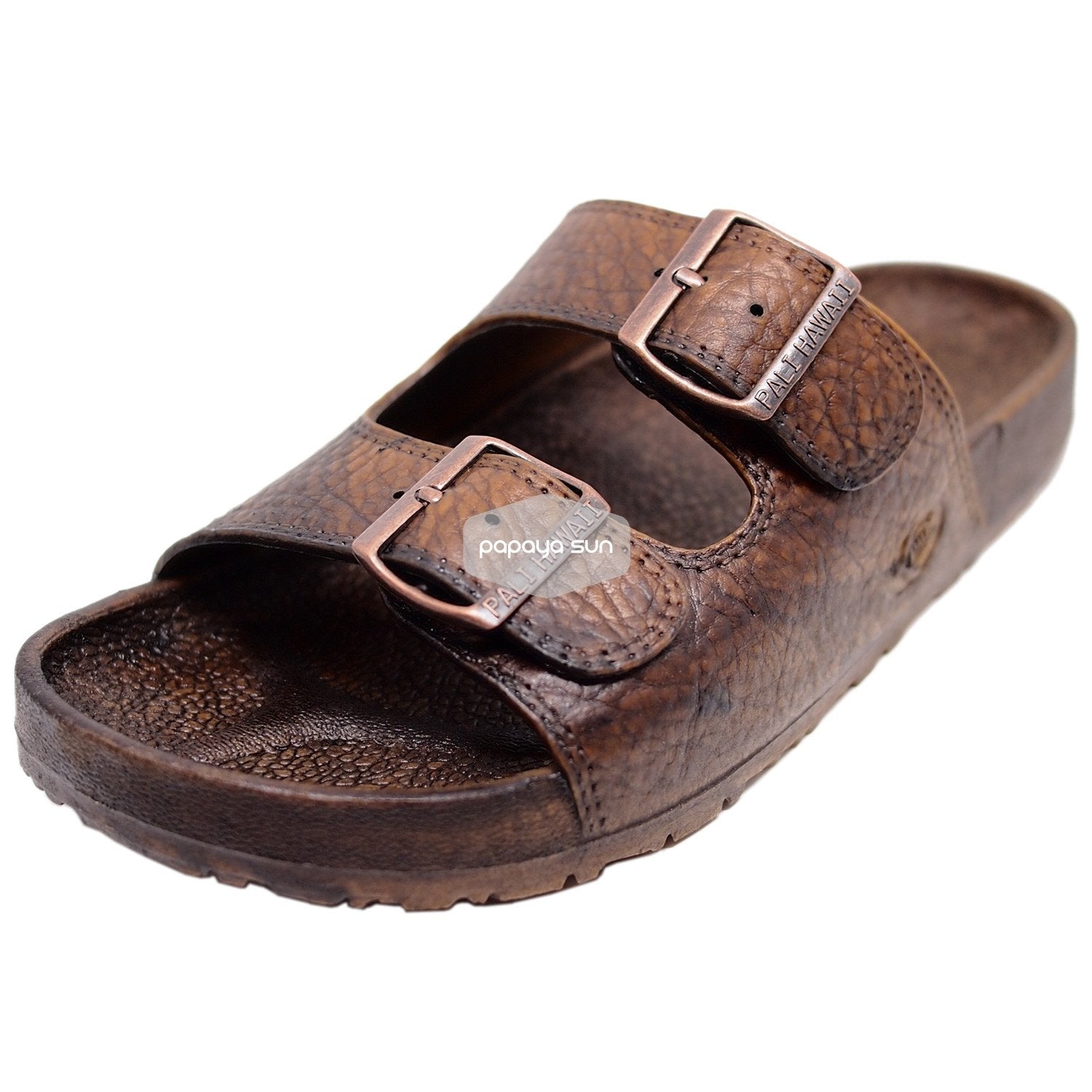 Pali Hawaii Jandals with Buckle Jesus Hawaiian Sandal PapayaSun